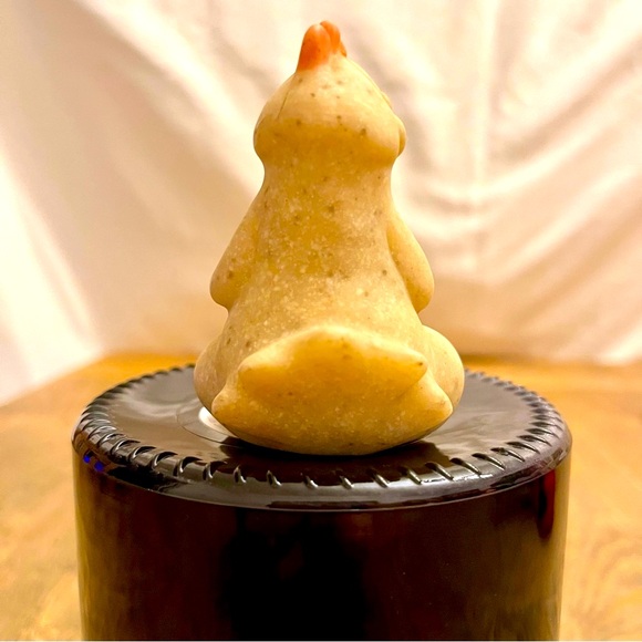 Quarry Critters Chaps the Chicken Faux Granite Figurine 3” Tall Collectible 2002 - Picture 3 of 6